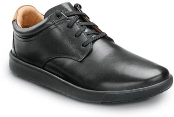 Men's Black Crossover Work MaxTRAX® Soft Toe Dress Shoe