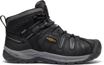 Men's Black/Dark Shadow Flint II Mid Steel Toe Waterproof Hiker