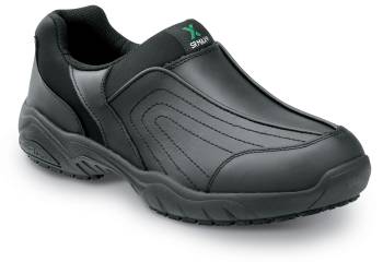 Men's Black Charlotte MaxTRAX® Soft Toe Slip-On Athletic