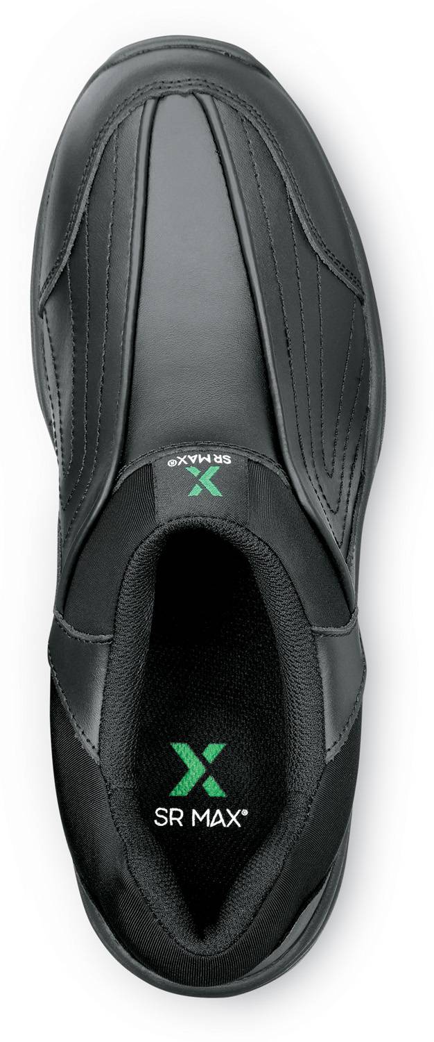 alternate view #3 of: Men's Black Charlotte MaxTRAX® Soft Toe Slip-On Athletic