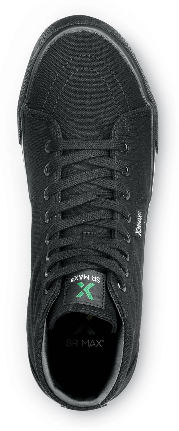 alternate view #4 of: Women's Black L.A. MaxTRAX® Soft Toe High-Top Athletic