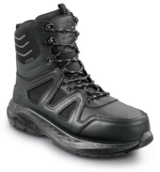 Men's 8 Black Gunnison MaxTRAX® Steel Toe Waterproof Boot