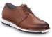 view #1 of: Men's Brown/White Beaufort MaxTRAX® Soft Toe Dress Shoe