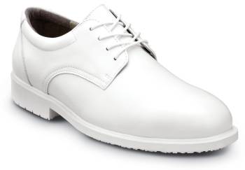 Unisex White Arlington MaxTRAX® Soft Toe Dress Shoe