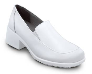Women's White Venice MaxTRAX® Soft Toe Slip-On Dress Shoe