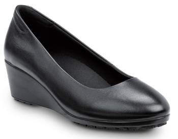 Women's Black Orlando MaxTRAX® Soft Toe Slip-On Dress Shoe