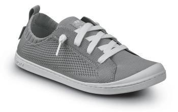 Women's Gray Heather Bayshore Work MaxTRAX® Soft Toe Slip-On Athletic