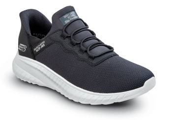 Women's Dark Navy Squad Chaos MaxTRAX® Soft Toe SRO Slip-On Athletic