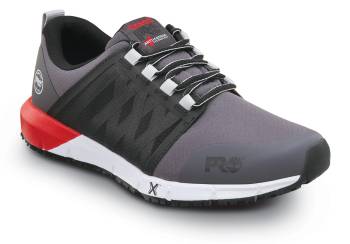 Men's Asphalt/True Red Radius MaxTRAX® Soft Toe Athletic