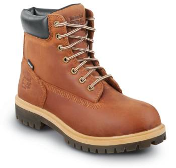 Women's 6 Glazed Ginger Direct Attach MaxTRAX® Steel Toe Waterproof Insulated Boot