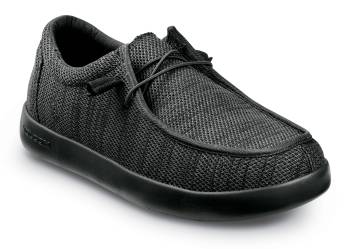Men's Black Chill MaxTRAX® Soft Toe Slip-On Oxford